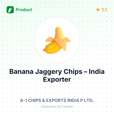 Banana Jaggery Chips – summary card, no photo uploaded yet