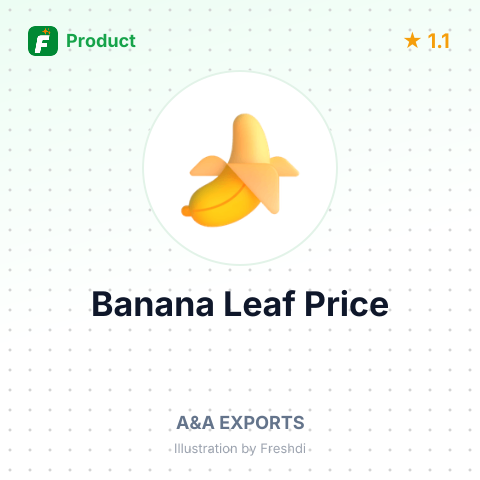 Banana Leaf – summary card, no photo uploaded yet
