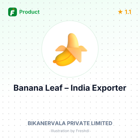 Banana Leaf – summary card, no photo uploaded yet