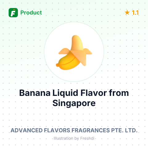 Banana Liquid Flavor – summary card, no photo uploaded yet