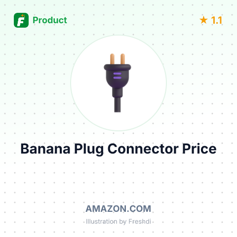 Banana Plug Connector Kit – summary card, no photo uploaded yet