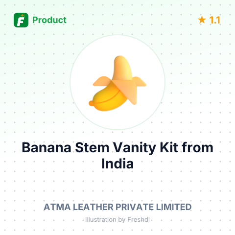Banana Stem Vanity Kit – summary card, no photo uploaded yet