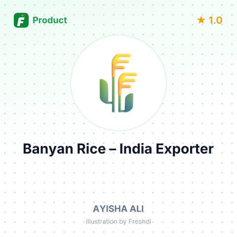 Banyan Rice – summary card, no photo uploaded yet