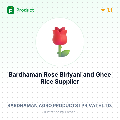 Bardhaman Rose Biriyani and Ghee Rice – summary card, no photo uploaded yet