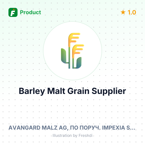 Barley Malt Grain – product summary card, no photo uploaded yet