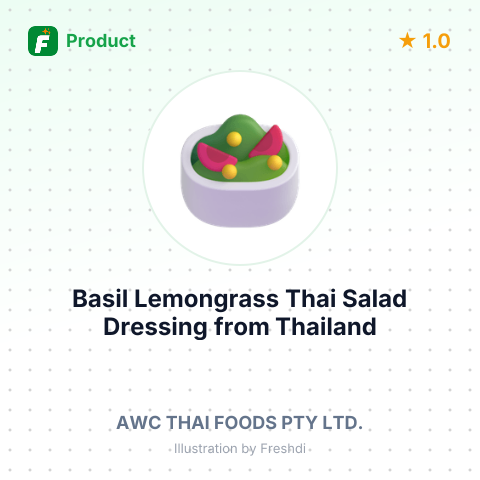 Basil Lemongrass Thai Salad Dressing – summary card, no photo uploaded yet