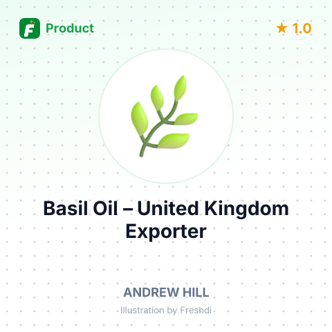 Basil Oil – summary card, no photo uploaded yet