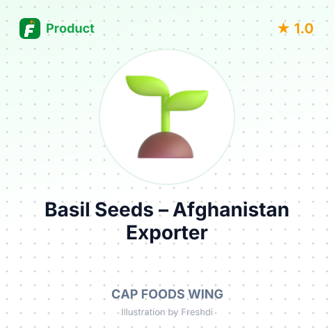 Basil Seeds – summary card, no photo uploaded yet
