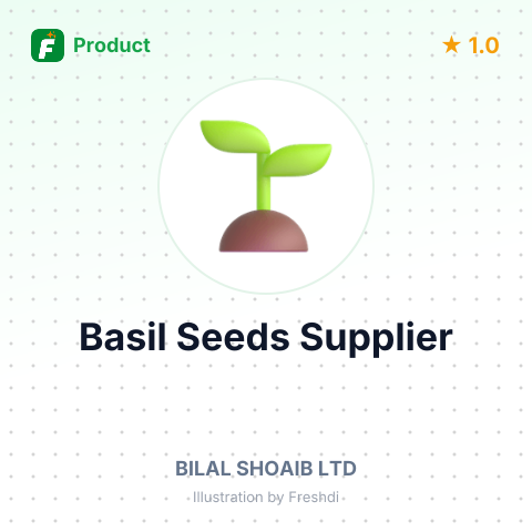 Basil Seeds (Tukmaria) – summary card, no photo uploaded yet