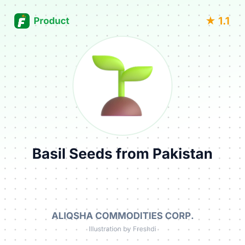 Basil Seeds – summary card, no photo uploaded yet