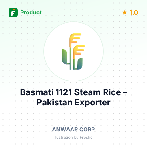 Basmati 1121 Steam Rice – summary card, no photo uploaded yet