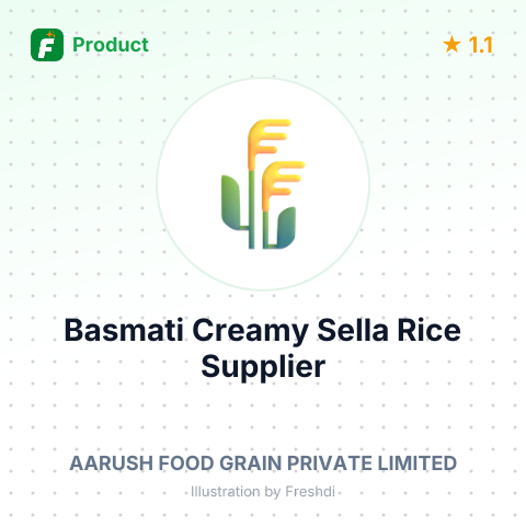 Basmati Creamy Sella Rice – summary card, no photo uploaded yet