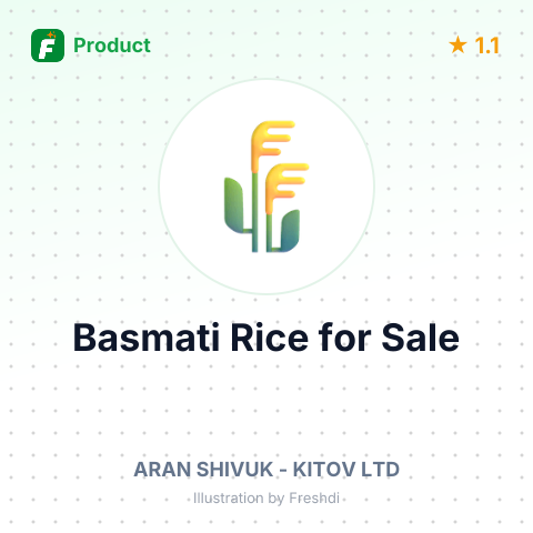 Basmati Rice – product summary card, no photo uploaded yet