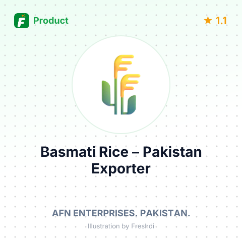 Basmati Rice – product summary card, no photo uploaded yet