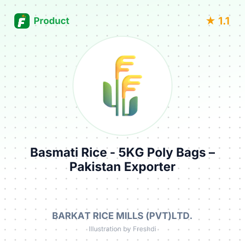 Basmati Rice - 5KG Poly Bags – summary card, no photo uploaded yet