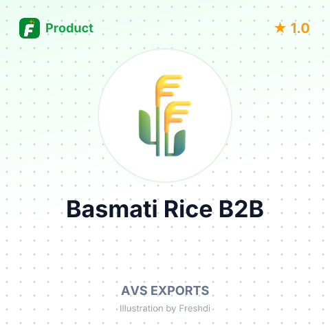 Basmati Rice – product summary card, no photo uploaded yet