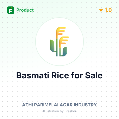 Basmati Rice – product summary card, no photo uploaded yet