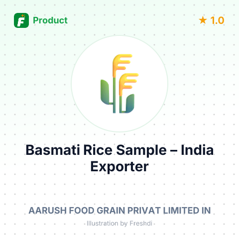 Basmati Rice Sample – summary card, no photo uploaded yet