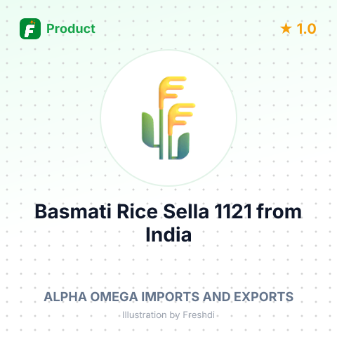 Basmati Rice Sella 1121 – summary card, no photo uploaded yet