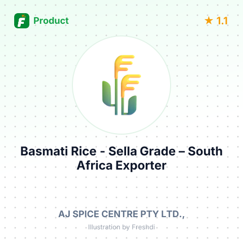 Basmati Rice - Sella Grade – product summary card, no photo uploaded yet