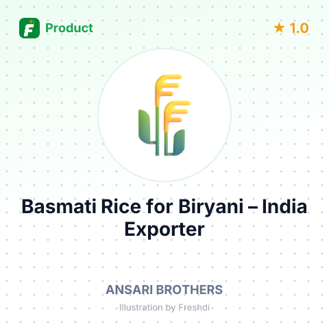 Basmati Rice for Biryani – summary card, no photo uploaded yet