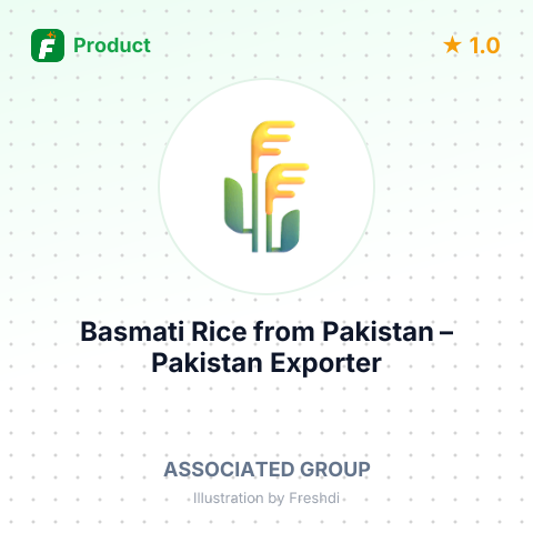 Basmati Rice from Pakistan – summary card, no photo uploaded yet