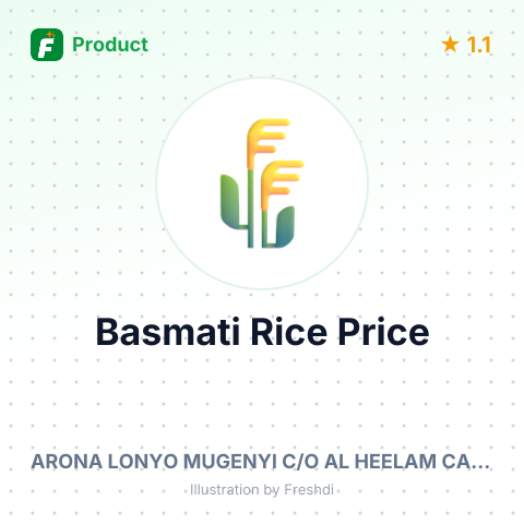 Basmati Rice – summary card, no photo uploaded yet