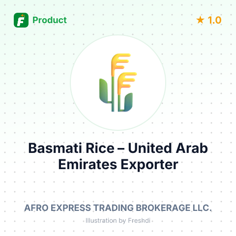 Basmati Rice – product summary card, no photo uploaded yet