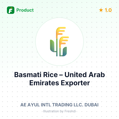 Basmati Rice – product summary card, no photo uploaded yet