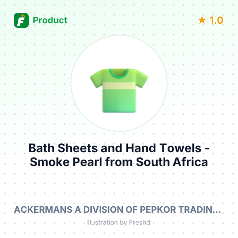 Bath Sheets and Hand Towels - Smoke Pearl – summary card, no photo uploaded yet