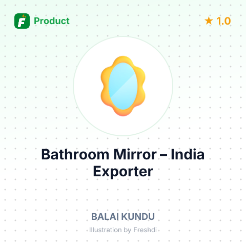 Bathroom Mirror – summary card, no photo uploaded yet