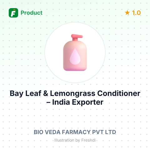 Bay Leaf & Lemongrass Conditioner – summary card, no photo uploaded yet
