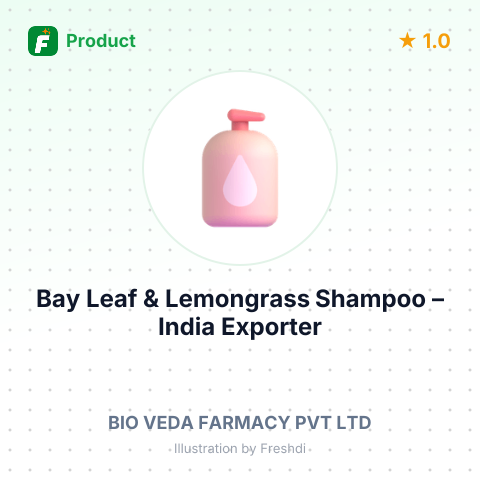Bay Leaf & Lemongrass Shampoo – summary card, no photo uploaded yet