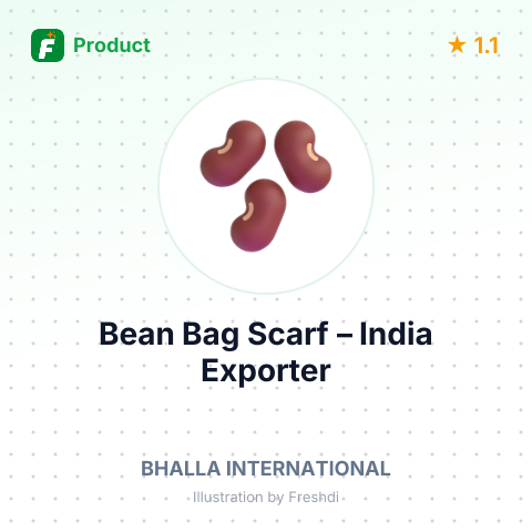 Bean Bag Scarf – summary card, no photo uploaded yet