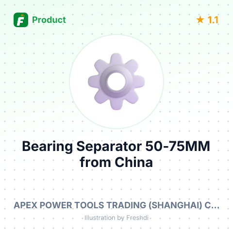 Bearing Separator 50-75MM – summary card, no photo uploaded yet