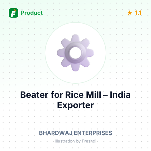 Beater for Rice Mill – summary card, no photo uploaded yet