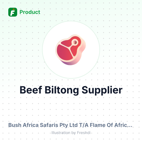 Beef Biltong – summary card, no photo uploaded yet