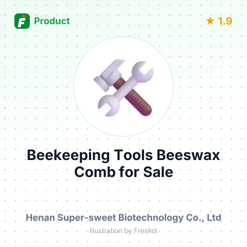 Beekeeping Tools Beeswax Comb – summary card, no photo uploaded yet
