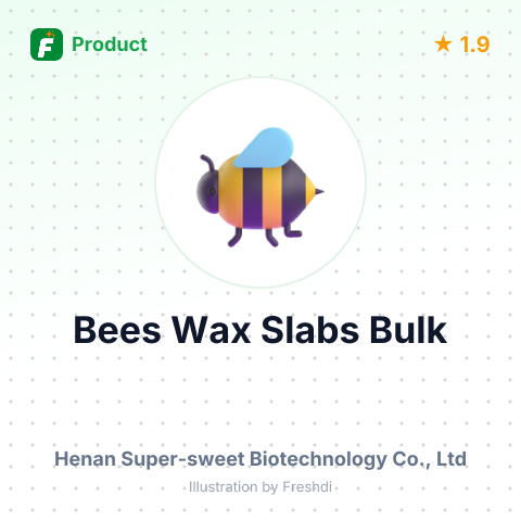 Bees Wax Slabs – summary card, no photo uploaded yet