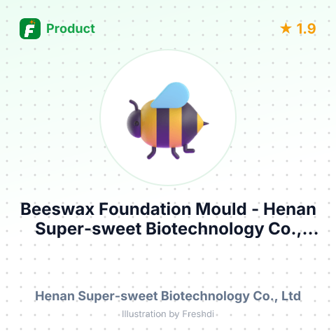 Beeswax Foundation Mould – summary card, no photo uploaded yet