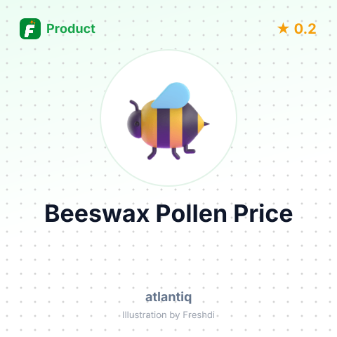Beeswax Pollen for Pollination – summary card, no photo uploaded yet