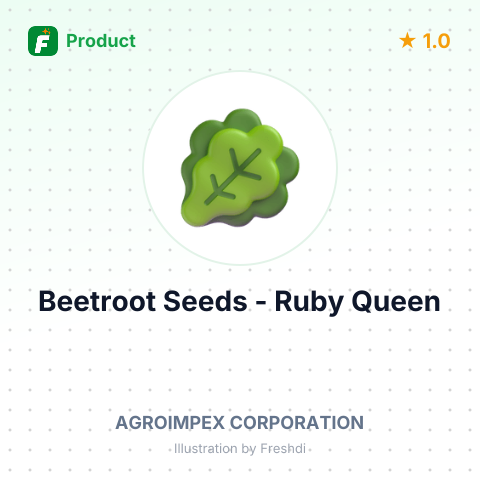 Beetroot Seeds - Ruby Queen – summary card, no photo uploaded yet