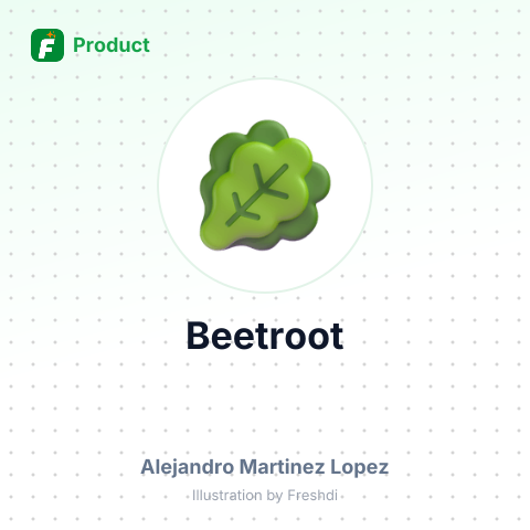 Beetroot – summary card, no photo uploaded yet