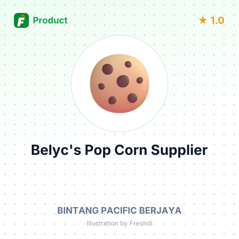 Belyc's Pop Corn – summary card, no photo uploaded yet