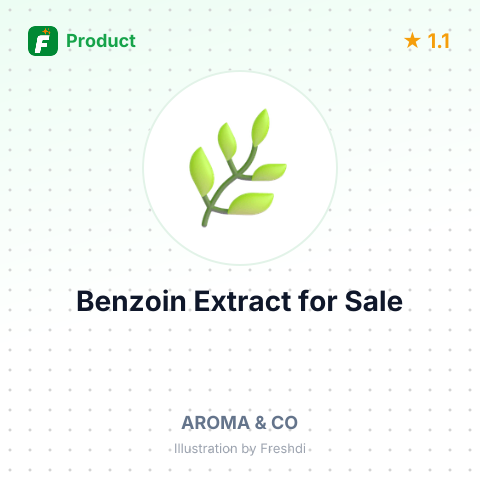 Benzoin Sumatra Extract Tears – summary card, no photo uploaded yet