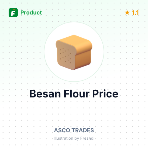 Besan (Gram Flour) – summary card, no photo uploaded yet