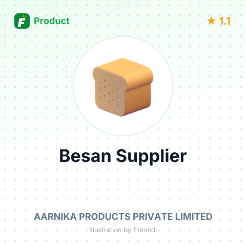 Besan (Gram Flour) – summary card, no photo uploaded yet