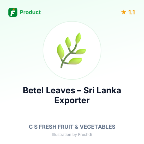 Betel Leaves – summary card, no photo uploaded yet