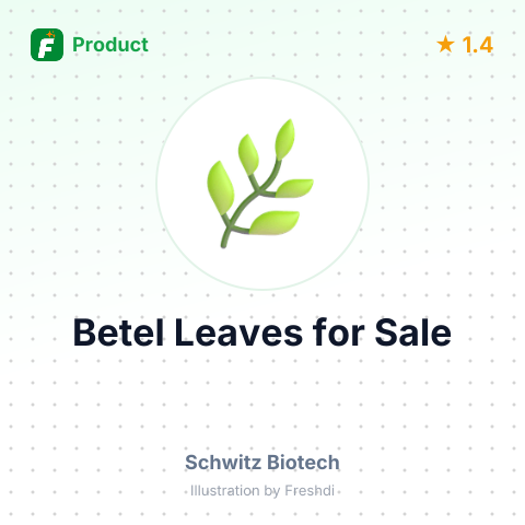 Betel Leaves – summary card, no photo uploaded yet