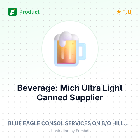 Beverage: Mich Ultra Light, Canned – summary card, no photo uploaded yet